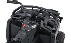 Keturratis 4x4 ATV WOLF, juodas