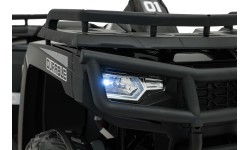 Keturratis 4x4 ATV WOLF, juodas