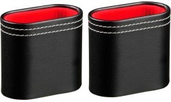 Game Pieces Philos Backgammon Artificial Leather Cups, 1 pair