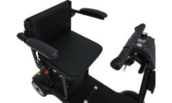 EasyGo Black Four-Wheel Electric Scooter for Seniors