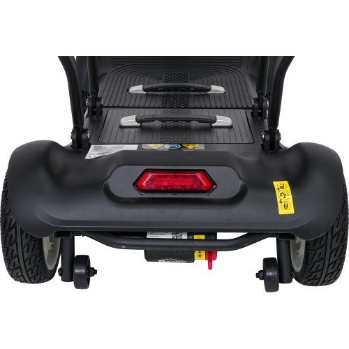 EasyGo Black Four-Wheel Electric Scooter for Seniors