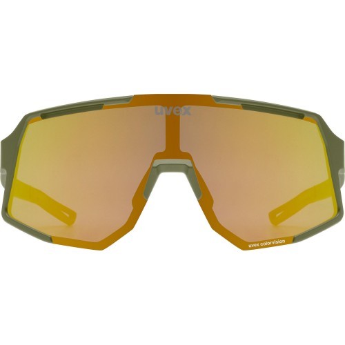 Akiniai Uvex sequenze CV olive matt / mirror yellow
