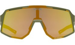 Uvex sequenze CV glasses olive matt / mirror yellow