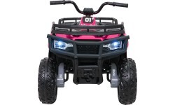 Детский электромобиль WOLF Pink 4x4 квадроцикл, розовый