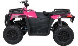 Детский электромобиль WOLF Pink 4x4 квадроцикл, розовый
