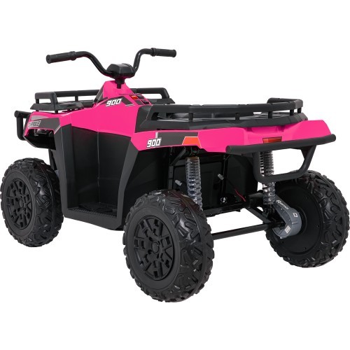 Детский электромобиль WOLF Pink 4x4 квадроцикл, розовый
