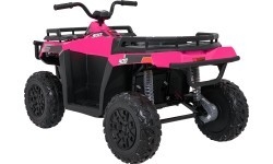 Elektromobilis vaikams WOLF Pink 4x4 keturratis, rožinis