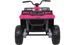 Elektromobilis vaikams WOLF Pink 4x4 keturratis, rožinis