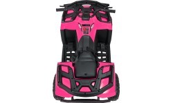 Elektromobilis vaikams WOLF Pink 4x4 keturratis, rožinis