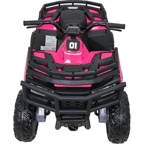 Elektromobilis vaikams WOLF Pink 4x4 keturratis, rožinis