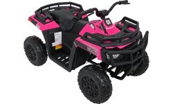 Детский электромобиль WOLF Pink 4x4 квадроцикл, розовый
