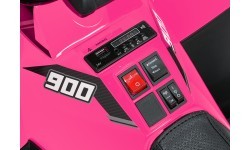 Elektromobilis vaikams WOLF Pink 4x4 keturratis, rožinis