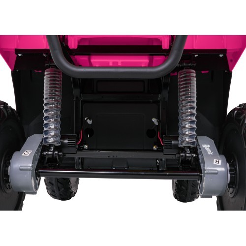 Elektromobilis vaikams WOLF Pink 4x4 keturratis, rožinis