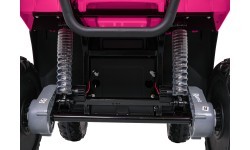 Детский электромобиль WOLF Pink 4x4 квадроцикл, розовый