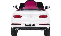 Elektromobilis Bentley Bentayga S, baltas