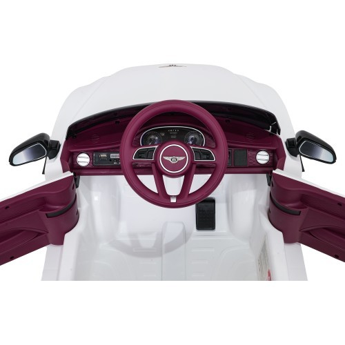 Elektromobilis Bentley Bentayga S, baltas