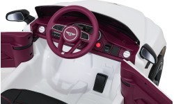 Elektromobilis Bentley Bentayga S, baltas