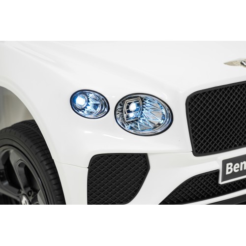 Elektromobilis Bentley Bentayga S, baltas