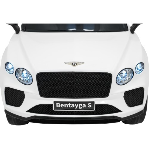 Elektromobilis Bentley Bentayga S, baltas