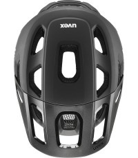 Uvex React Jr. helmet, black matt