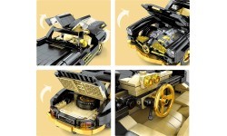 Retro Car Block Set 886 pieces.