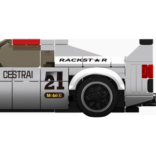 Sports Vehicle Brick Set White 411pcs.