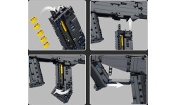 Military Rifle Building Kit 1133pcs.
