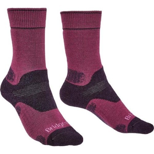 Носки Bridgedale Hike Performance Berry, фиолетовые - 352