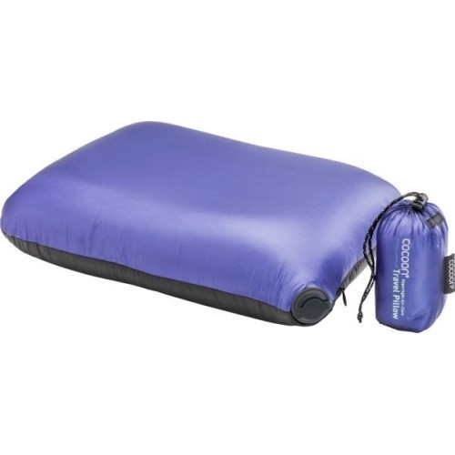 Pripučiama pagalvė Air-Core Hyperlight, juoda / tamsiai mėlyna