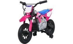 Электрический мотоцикл Honda CFR450R, розовый
