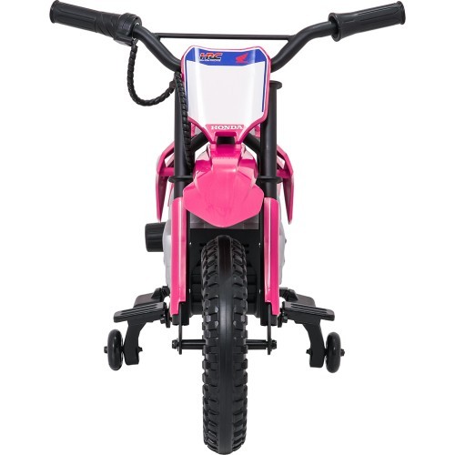 Elektrinis motociklas Honda CFR450R, rožinis