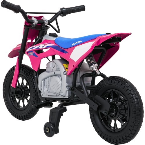 Электрический мотоцикл Honda CFR450R, розовый