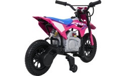Электрический мотоцикл Honda CFR450R, розовый