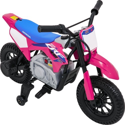 Электрический мотоцикл Honda CFR450R, розовый