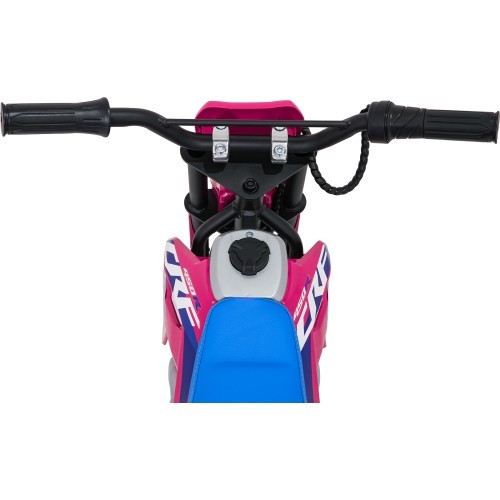 Elektrinis motociklas Honda CFR450R, rožinis
