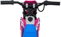 Электрический мотоцикл Honda CFR450R, розовый