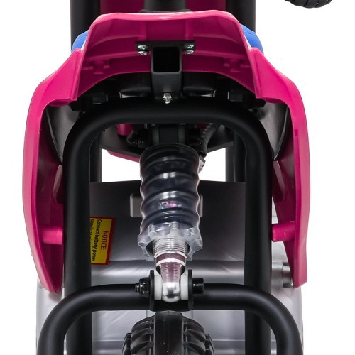 Elektrinis motociklas Honda CFR450R, rožinis