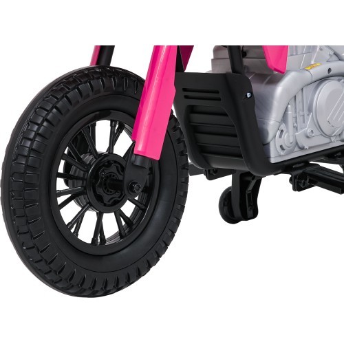 Elektrinis motociklas Honda CFR450R, rožinis
