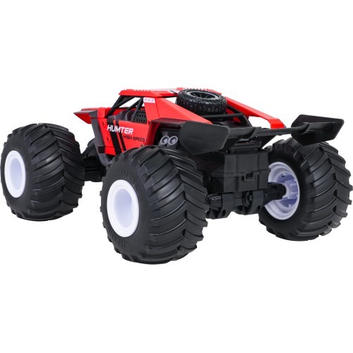 Nuotoliniu būdu valdomas krosneris RC Crawler 1:16 HUNTER, raudonas