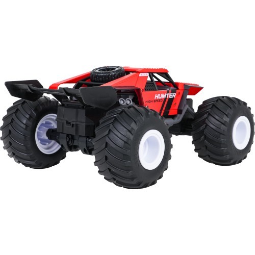 Nuotoliniu būdu valdomas krosneris RC Crawler 1:16 HUNTER, raudonas