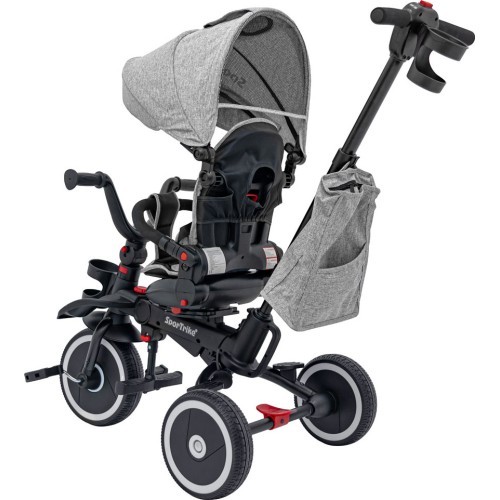 Трёхколёсный велосипед RIDER SPORTRIKE, серый