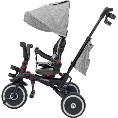 Triratukas RIDER SPORTRIKE, pilkas