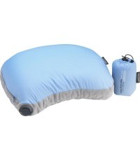 Pripučiama kelioninė pagalvė Air-Core Hood, šviesiai mėlyna/pilka