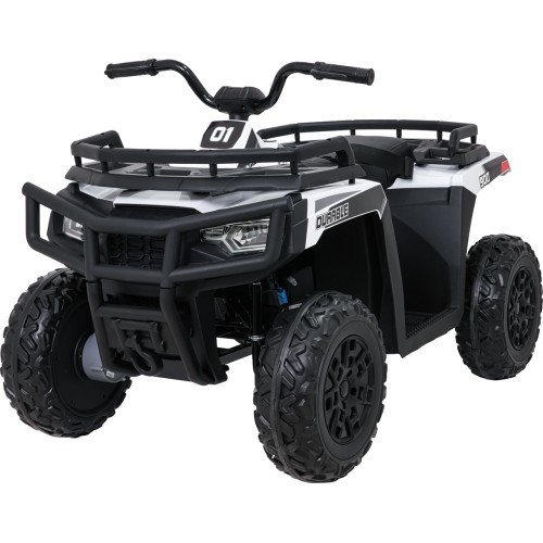 Keturratis elektromobilis WOLF 4x4 ATV Quad baltas
