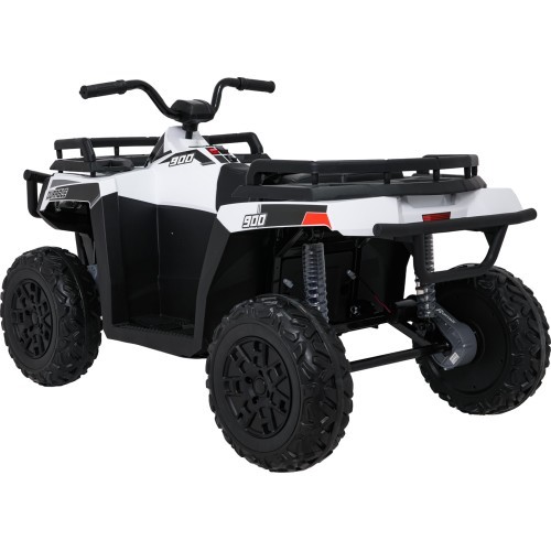 Keturratis elektromobilis WOLF 4x4 ATV Quad baltas