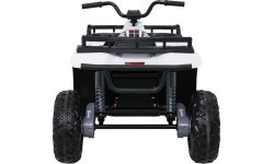 Keturratis elektromobilis WOLF 4x4 ATV Quad baltas