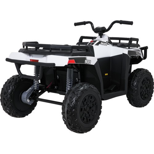 Keturratis elektromobilis WOLF 4x4 ATV Quad baltas