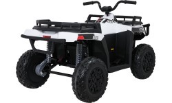 Keturratis elektromobilis WOLF 4x4 ATV Quad baltas