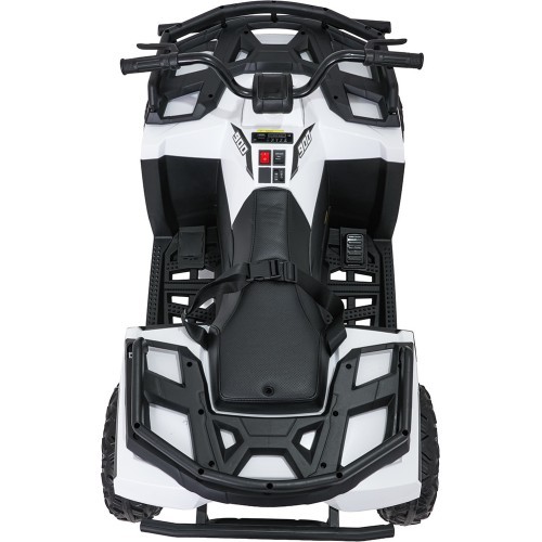 Keturratis elektromobilis WOLF 4x4 ATV Quad baltas