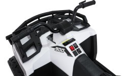 Keturratis elektromobilis WOLF 4x4 ATV Quad baltas